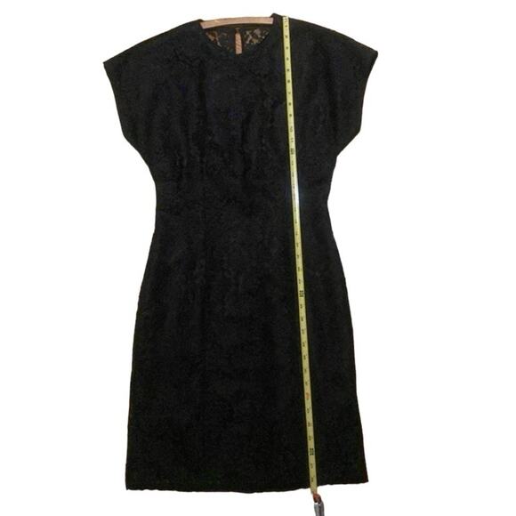 GUNNE SAX by JESSICA MCCLINTOCK Vintage Black Lace Dress Size Small - Picture 12 of 13